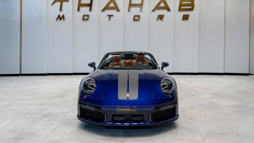 Porsche 911 Turbo S Cabriolet - Thahab Motors Luxury Car Dealership Dubai