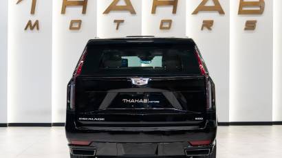 Cadillac Escalade Sport Platinum - GCC - 2021 - Thahab Motors Luxury Car Dealership Dubai