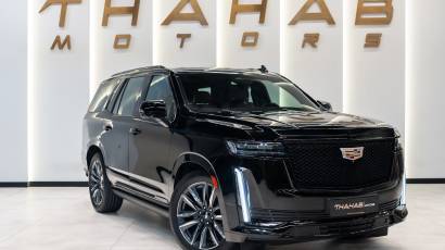 Cadillac Escalade Sport Platinum - GCC - 2021 - Thahab Motors Luxury Car Dealership Dubai