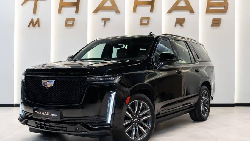 Cadillac Escalade Sport Platinum - GCC - 2021 - Thahab Motors Luxury Car Dealership Dubai