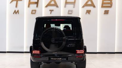 Mercedes-Benz G-Class G 63 AMG - 2025 - Black - Red - Thahab Motors Luxury Car Dealership Dubai