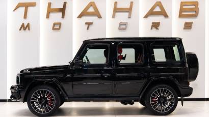 Mercedes-Benz G-Class G 63 AMG - 2025 - Black - Red - Thahab Motors Luxury Car Dealership Dubai
