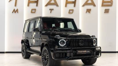 Mercedes-Benz G-Class G 63 AMG - 2025 - Black - Red - Thahab Motors Luxury Car Dealership Dubai