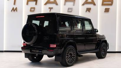 Mercedes-Benz G-Class G 63 AMG - 2025 - Black - Red - Thahab Motors Luxury Car Dealership Dubai