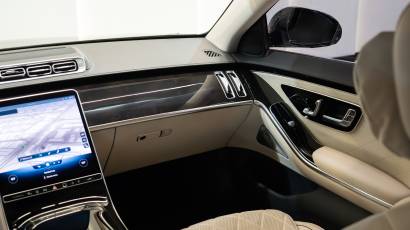 Mercedes-Benz S-Class S 500 4Matic - 2021 - Black - White - Thahab Motors Luxury Car Dealership Dubai
