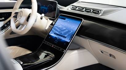 Mercedes-Benz S-Class S 500 4Matic - 2021 - Black - White - Thahab Motors Luxury Car Dealership Dubai