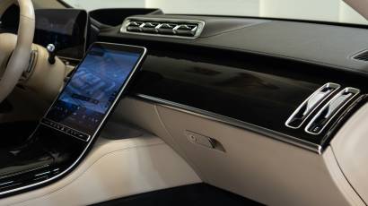 Mercedes-Benz S-Class S 500 4Matic - 2021 - Black - White - Thahab Motors Luxury Car Dealership Dubai
