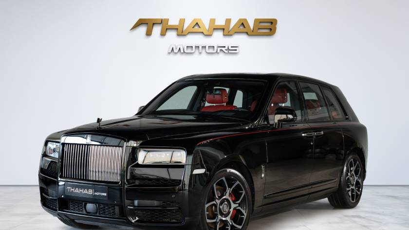 Rolls-Royce Cullinan - Black Badge - 2021 - Thahab Motors Luxury Car Dealership Dubai