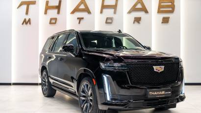Cadillac Escalade Sport Platinum - GCC - 2021 - Thahab Motors Luxury Car Dealership Dubai