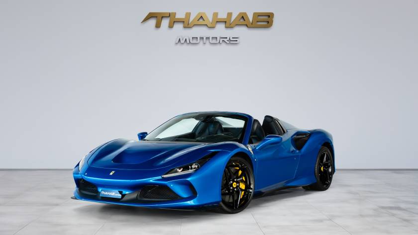Ferrari F8 Spider - 2021 - GCC - Thahab Motors Luxury Car Dealership Dubai