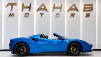Ferrari F8 Spider - 2021 - GCC - Thahab Motors Luxury Car Dealership Dubai