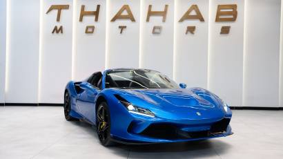Ferrari F8 Spider - 2021 - GCC - Thahab Motors Luxury Car Dealership Dubai