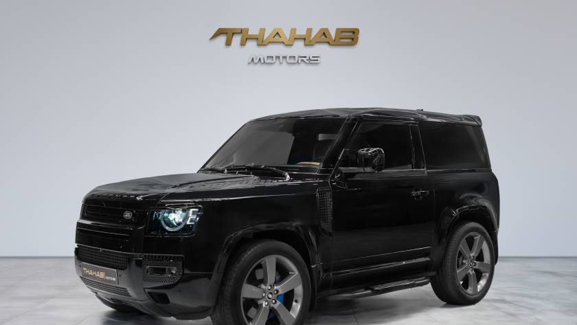 Land Rover Defender 90 - V8 Edition P525 - Thahab Motors Luxury Car Dealership Dubai