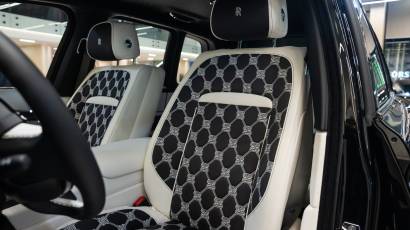 Rolls-Royce Cullinan - Black Badge - 2026 - Euro - Gucci Interior - Thahab Motors Luxury Car Dealership Dubai