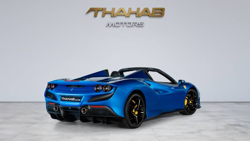 Ferrari F8 Spider - 2021 - GCC - Thahab Motors Luxury Car Dealership Dubai