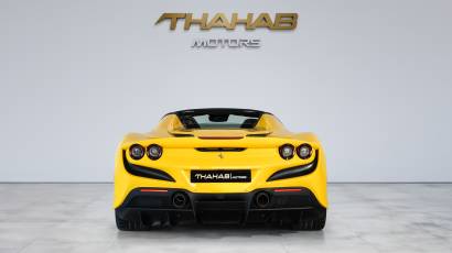 Ferrari F8 Spider - 2023 - GCC - Thahab Motors Luxury Car Dealership Dubai