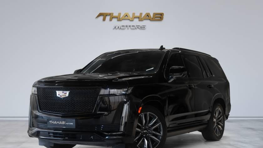 Cadillac Escalade Sport Platinum - GCC - 2021 - Thahab Motors Luxury Car Dealership Dub