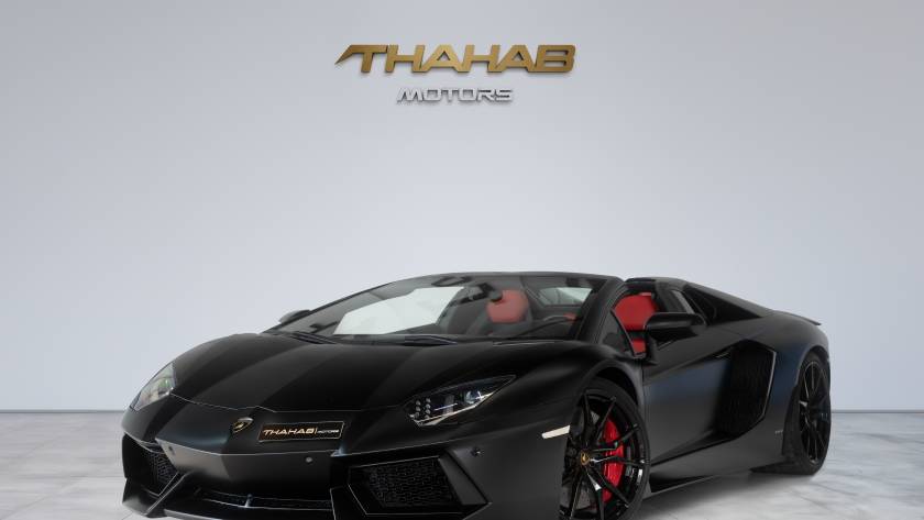 Lamborghini Aventador Roadster - 2015 - Thahab Motors Luxury Car Dealership Dubai