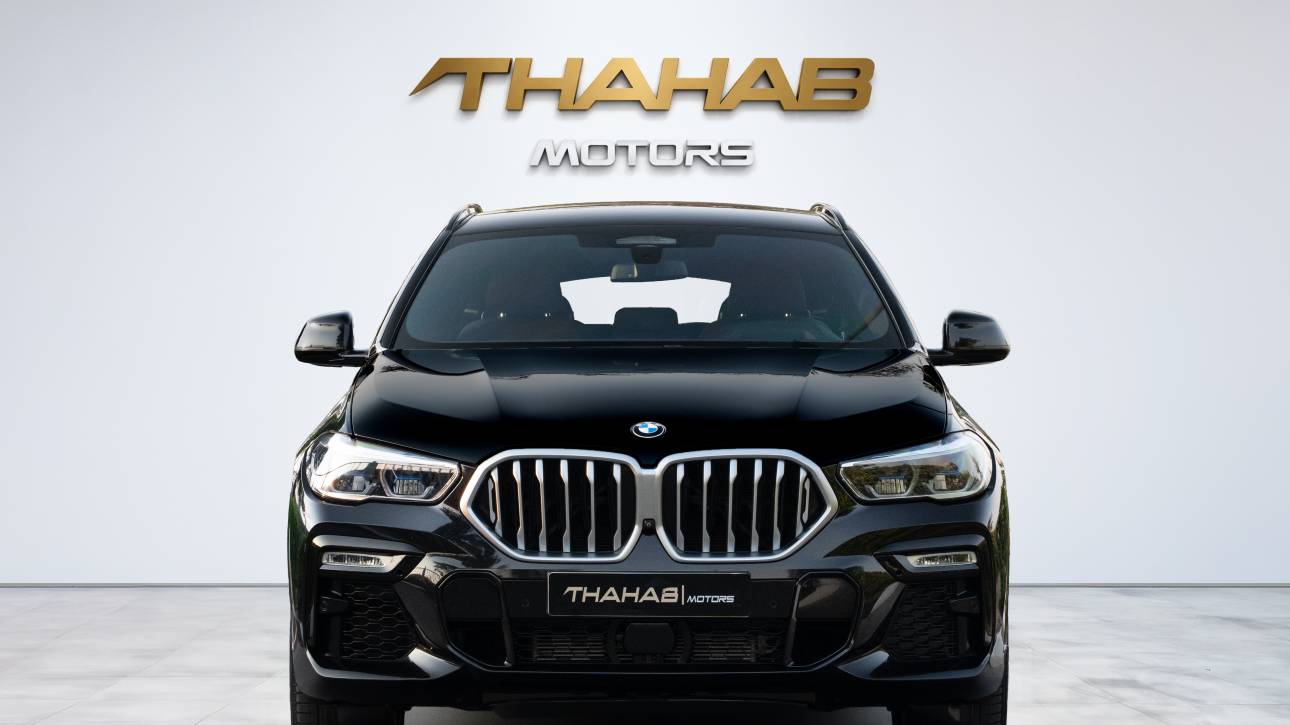 BMW X6 xDrive40i M Sport - 2021 - GCC - Thahab Motors Luxury Car Dealership Dubai