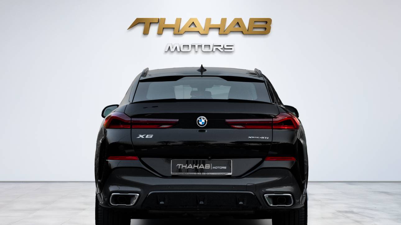 BMW X6 xDrive40i M Sport - 2021 - GCC - Thahab Motors Luxury Car Dealership Dubai