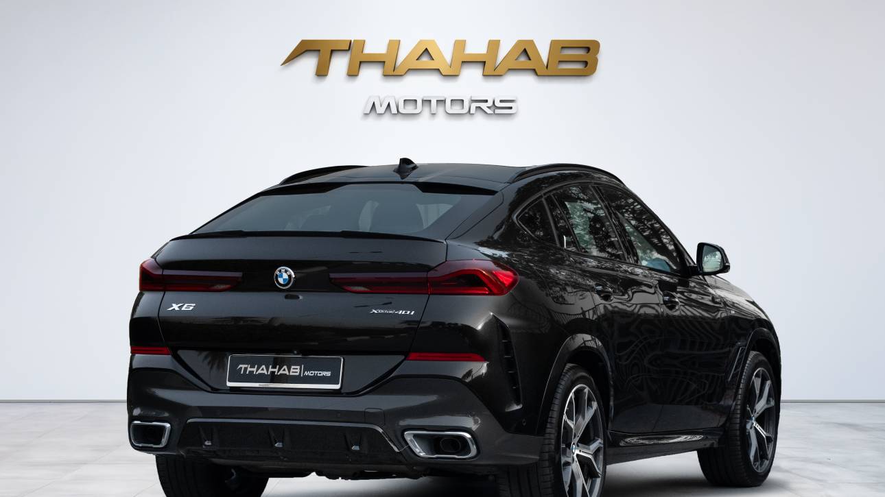 BMW X6 xDrive40i M Sport - 2021 - GCC - Thahab Motors Luxury Car Dealership Dubai