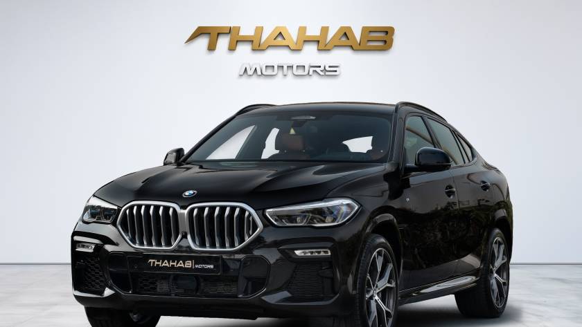 BMW X6 xDrive40i M Sport - 2021 - GCC - Thahab Motors Luxury Car Dealership Dubai