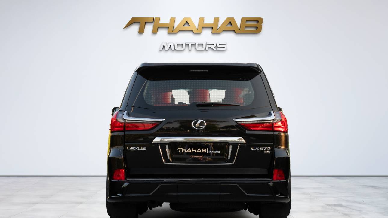 Lexus LX 570 Sport - 2019 - GCC - Thahab Motors Luxury Car Dealership Dubai