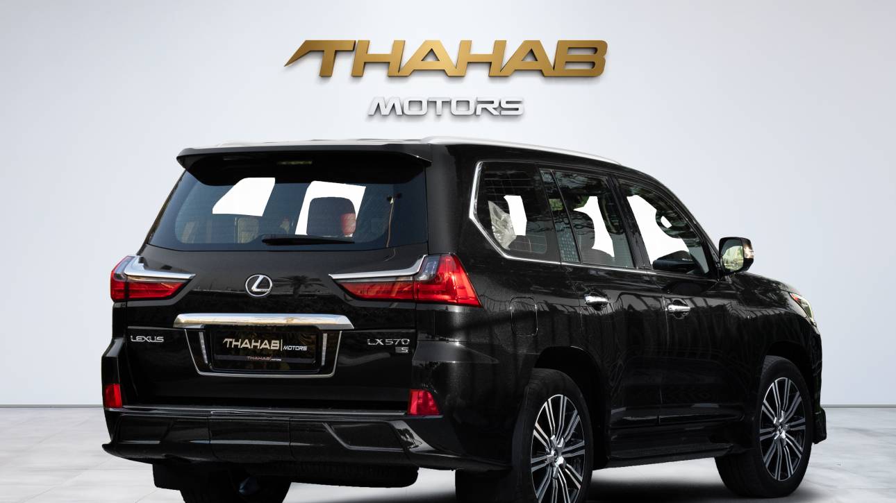 Lexus LX 570 Sport - 2019 - GCC - Thahab Motors Luxury Car Dealership Dubai