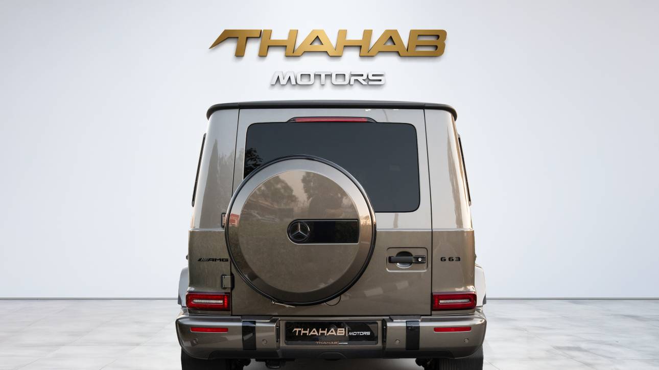 Mercedes-Benz G-Class G 63 AMG - 2023 - Thahab Motors Luxury Car Dealership Dubai