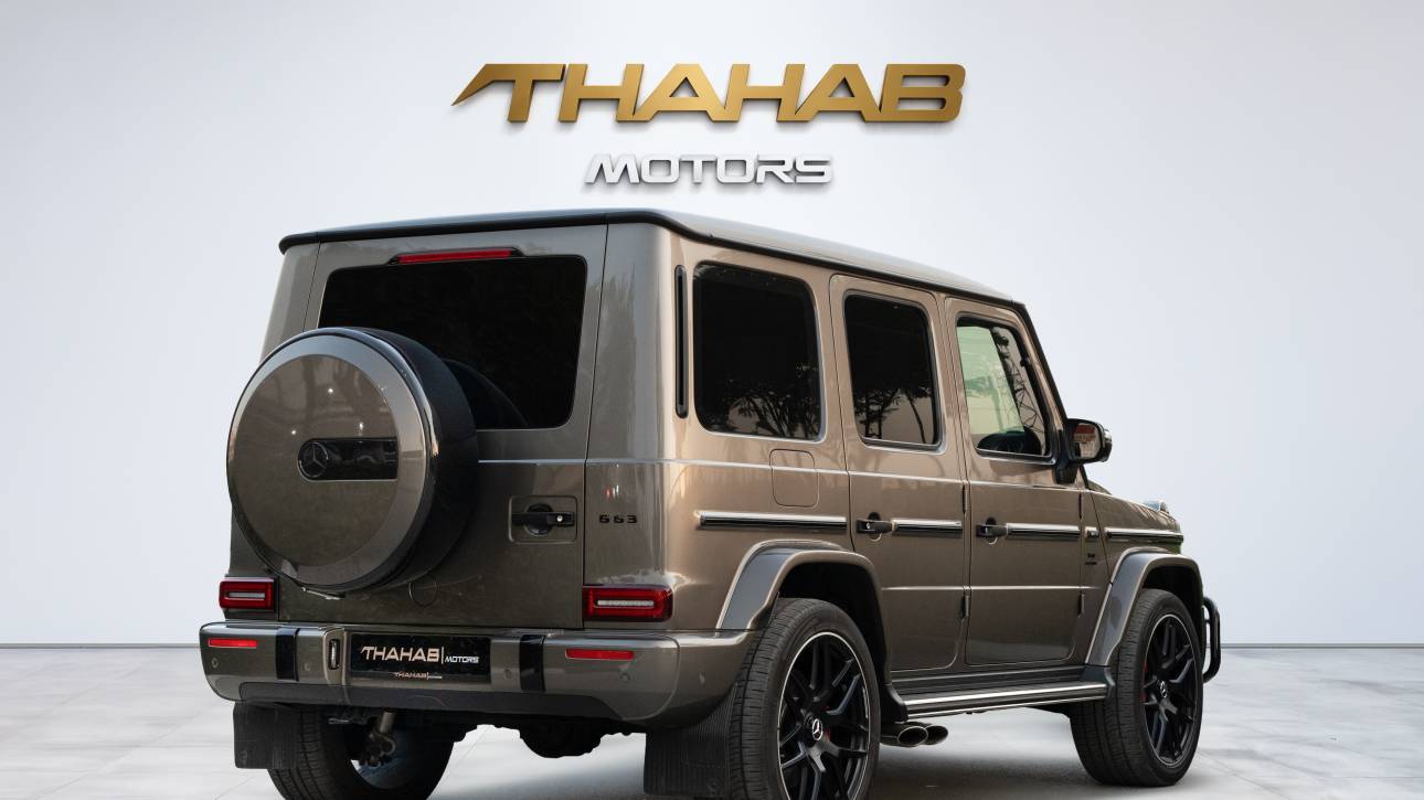 Mercedes-Benz G-Class G 63 AMG - 2023 - Thahab Motors Luxury Car Dealership Dubai